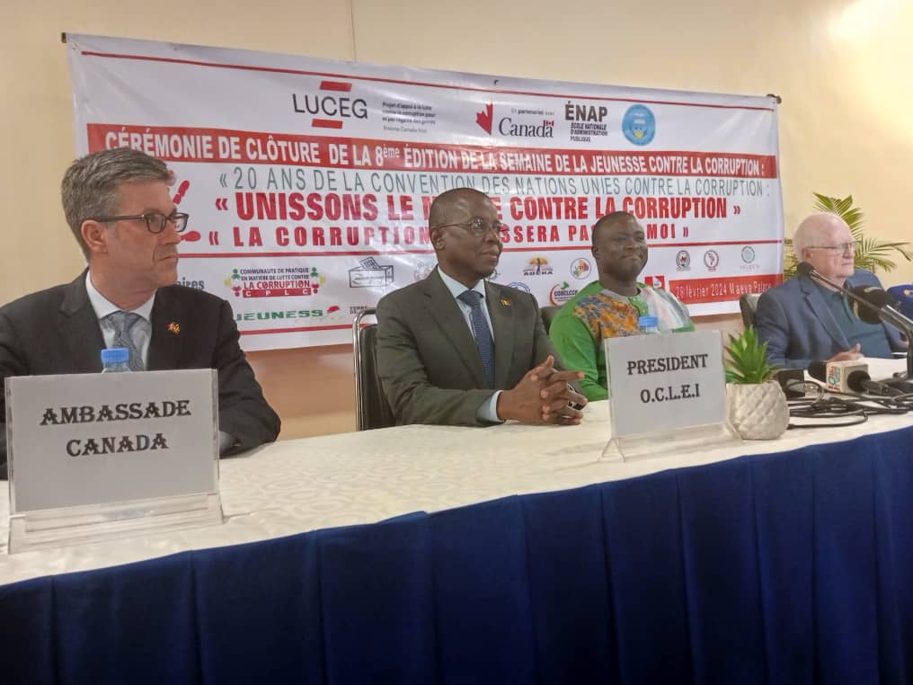 Clôture de la semaine de la jeunesse contre la corruption